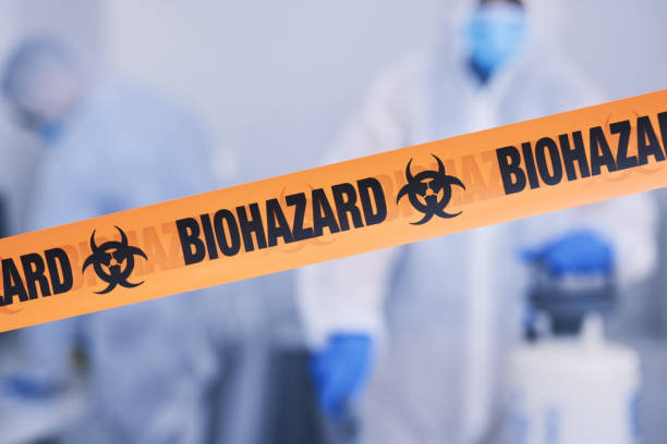 Professional Blood Cleanup technician working in San Carlos, TX
